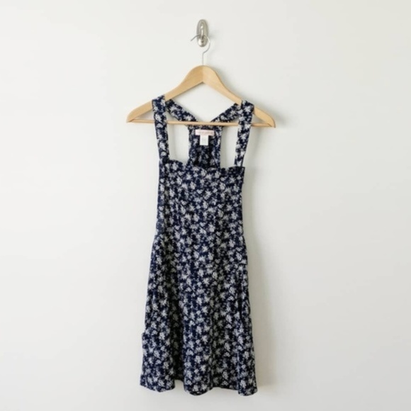 Band of Gypsies Pants - Band of Gypsies Navy Sleeveless Short Romper Sz L